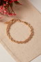 Heliophilia Silver Pulsera de Metal Dorada ELKGC68002